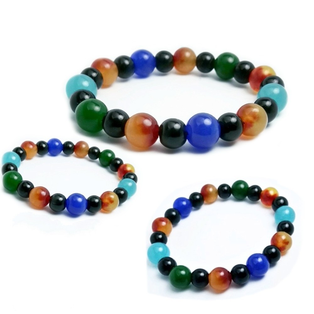 Gelang Giok Kesehatan Batu Akik Keren Pria/ Wanita Unisex