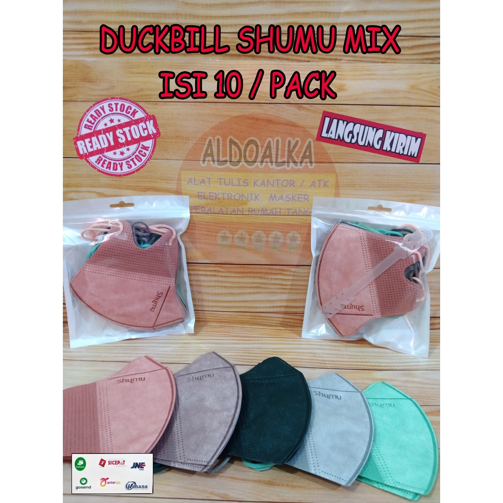 SHUMU DUCKBILL MIX ISI 10/PACK RANDOM