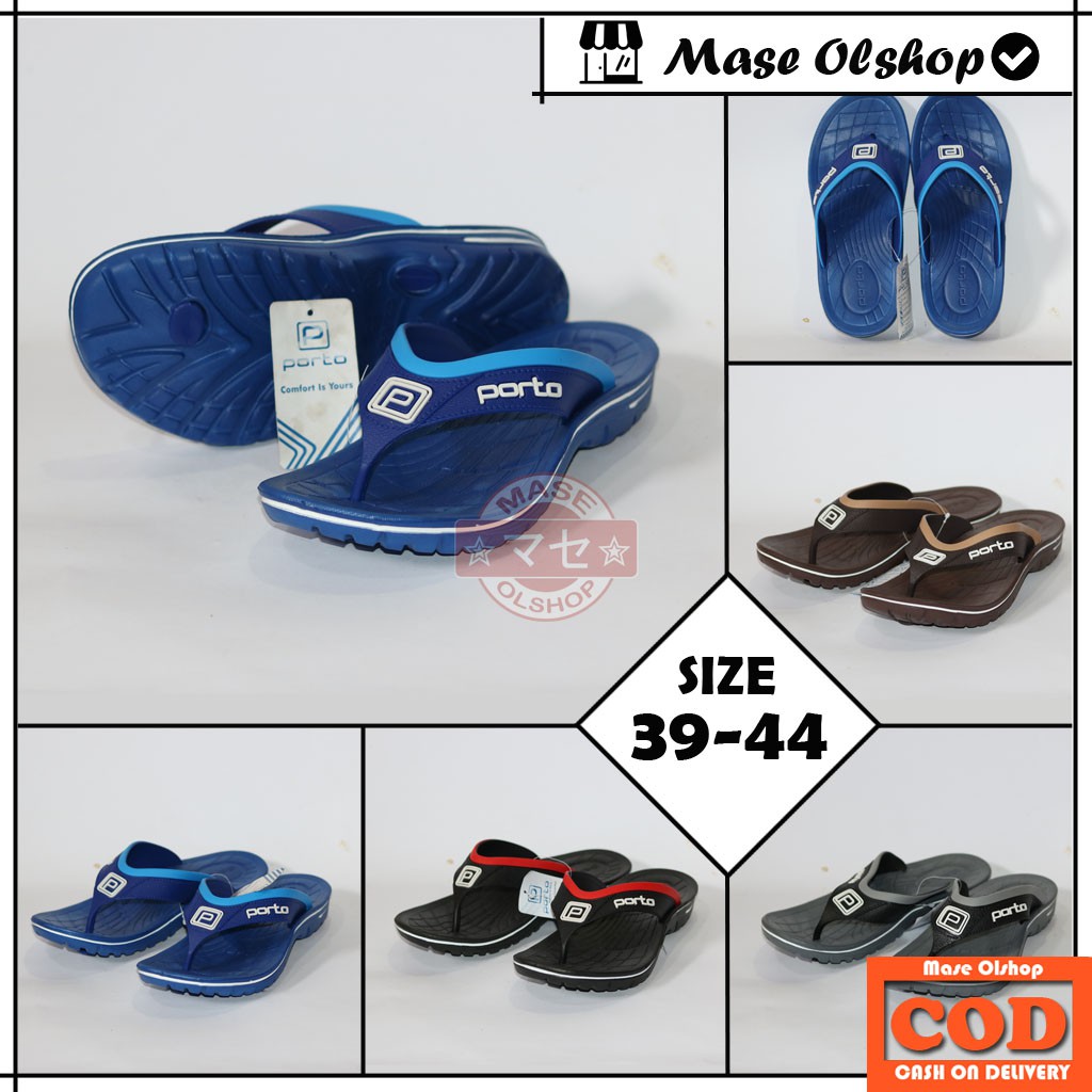 Sandal Jepit Karet Pria Porto 1016M