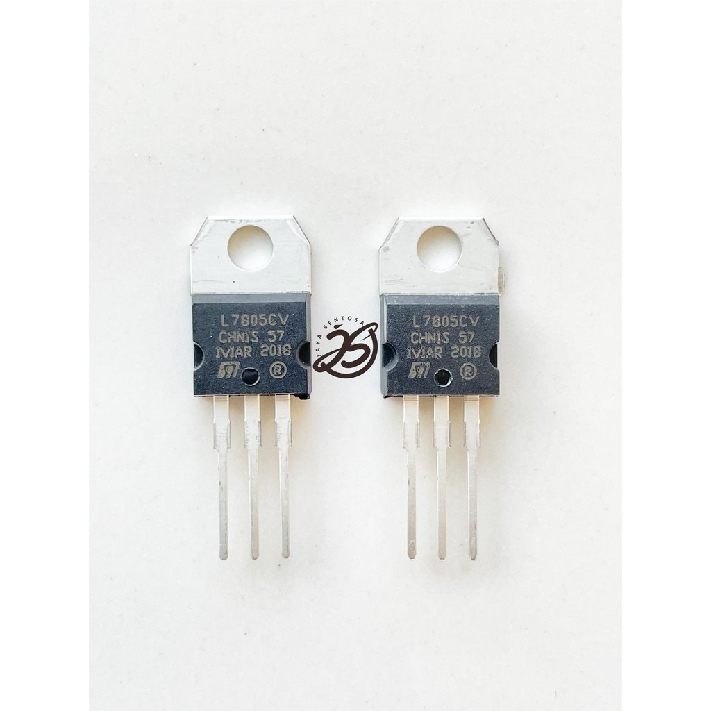 L7805 (1buah) VOLTAGE REGULATOR TRANSISTOR L7805 L 7805 KWALITAS BAGUS