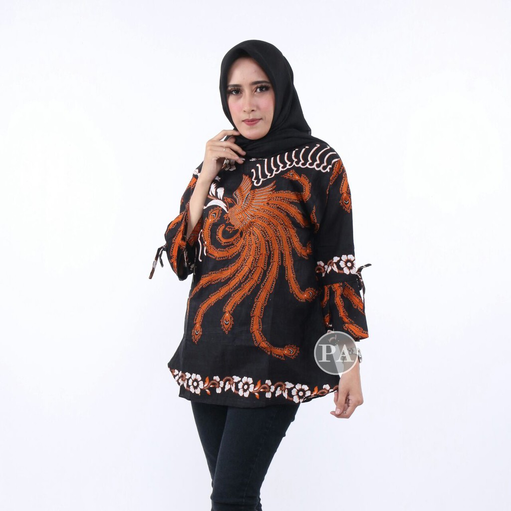 Batik couple untel uyek ready seragam sampai xxl-Cewe no3 motif ahy