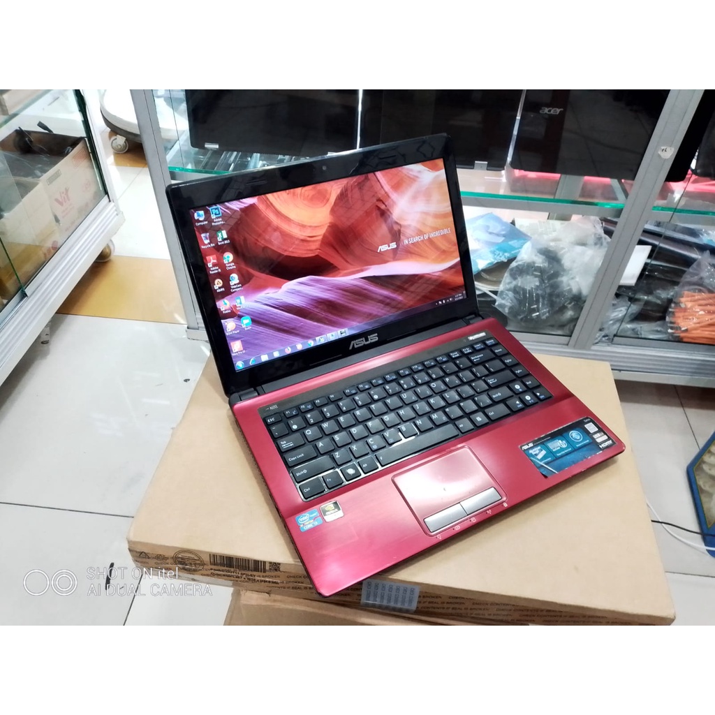 LAPTOP SECOND ASUS CORE i3 HDD 500GB VGA NVIDIA 2 GB GENERASI BARU WINDOWS10 SIAP PAKAI