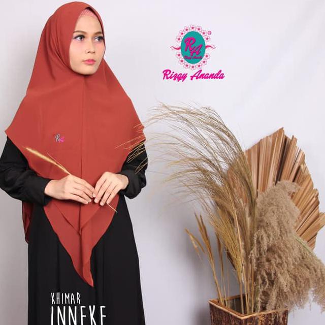 ⭐ KORTING JILBAB SYARI MURAH⭐ KHIMAR INNEKE ORI BY RIZKY ANANDA ,KHIMAR SYARI HIJAB SYARII