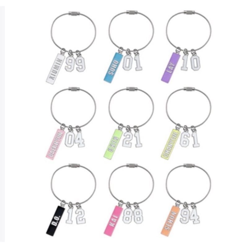 [9.9] EXO FILM LIVE JAPAN BAG CHARM