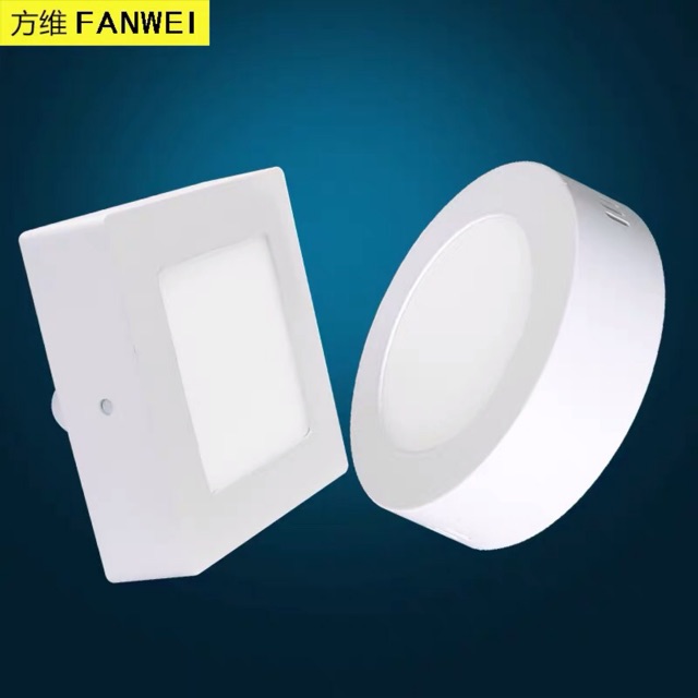Diskon ramadhan / 6w Lampu downlight led panel outbow bulat kotak 6watt
