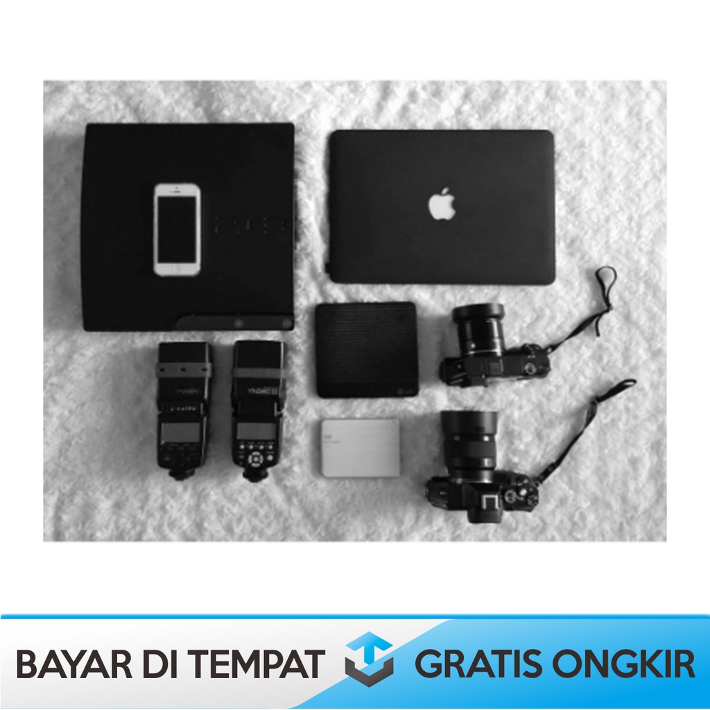 COVER HARDCASE FOR MACBOOK AIR 13 inch BATIANDA WARNA MATTE BLACK ORI