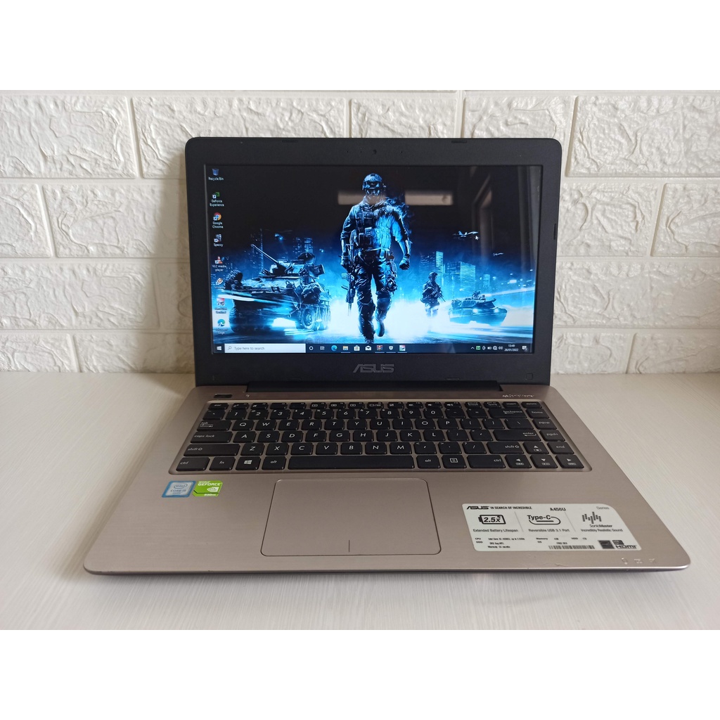 Asus A456UR Core i5-6200u RAM 8GB Nvidia 930mx Dual VGA SSD Gen 6 Skylake Laptop Second Bekas Gaming