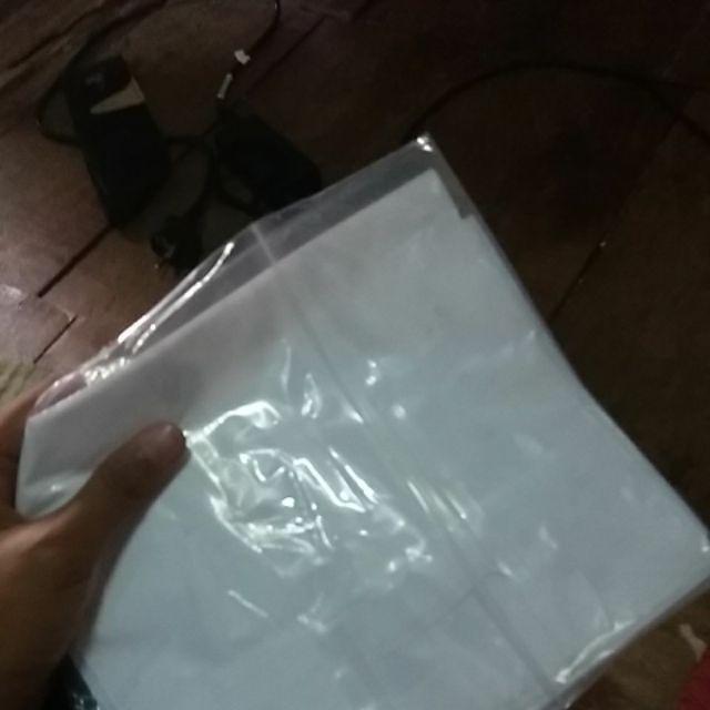 Plastik Ziplock Ctik Klip Handle Ukuran 20x30cm + 6 Warna Putih Susu