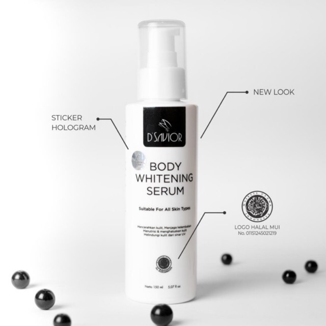 body whitening serum