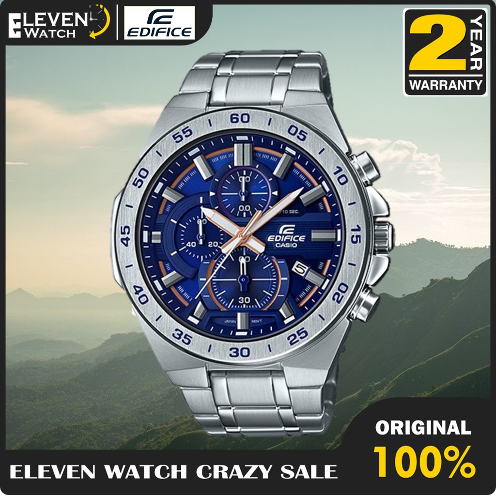 JAM TANGAN EDIFICE PRIA EFR-564D-2AV ORIGINAL GARANSI 2 Th