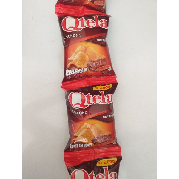 

Keripik Singkong Qtela 30 Gram 1 Renceng