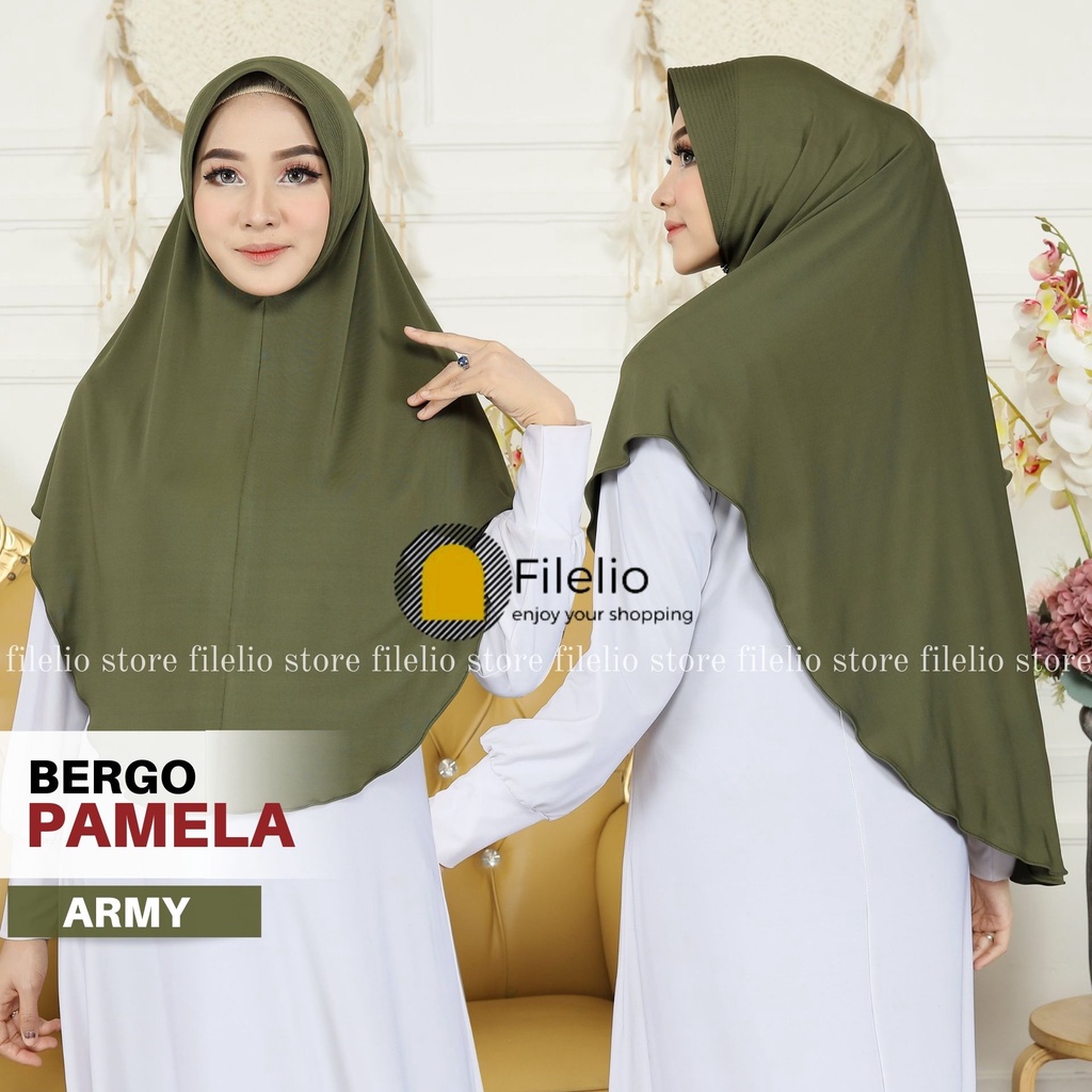 Hijab Jersey Murah Pamela / Jilbab Instan Terlaris / Jilbab Jersey / Khimar / hijab jersy terbaru