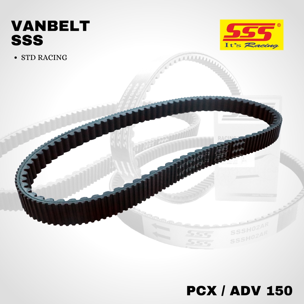 VBELT Vanbelt SSS RACING ADV 150 Pcx 155 NEW 2018 (DOUBLE NOTCH)