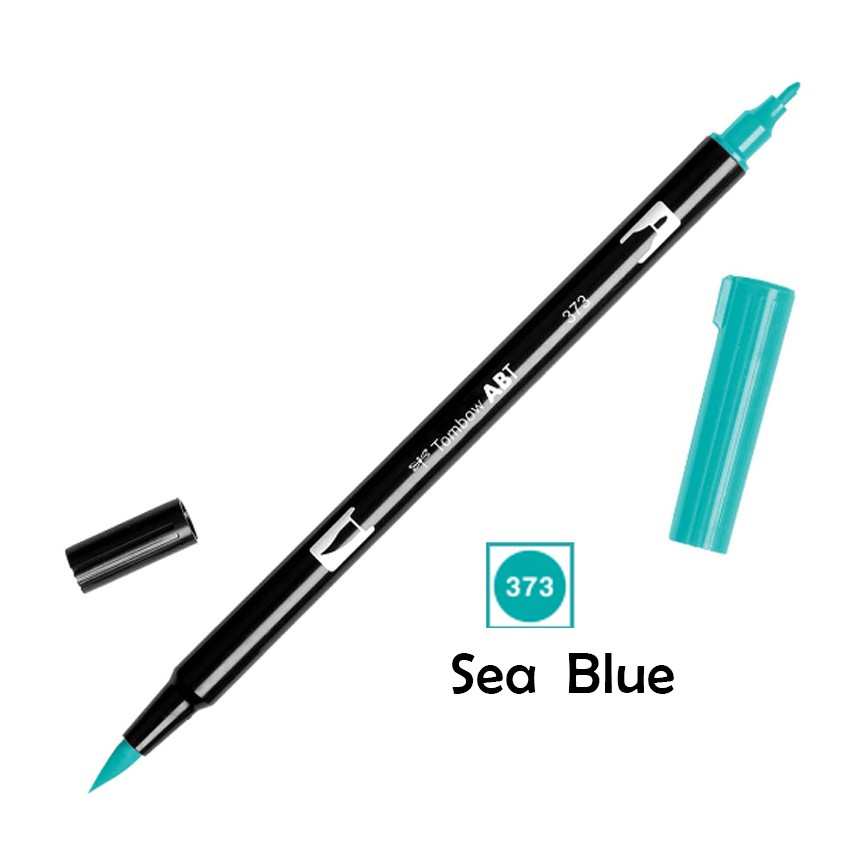 

ABT Tombow Dual Brush Pen - 373 Sea Blue