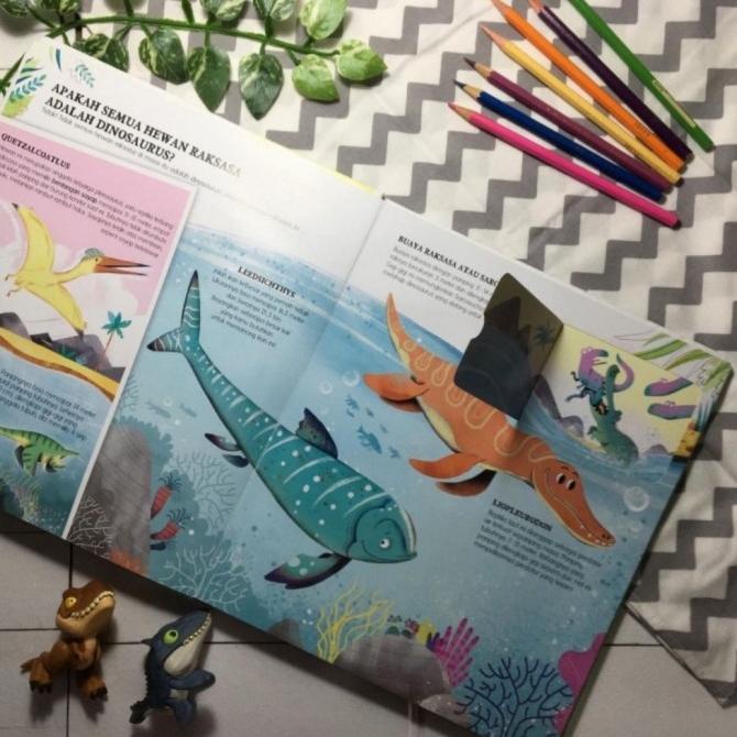 

Ensiklopedia Super Seru Bumi Dinosaurus Buku Anak Halaman Lipat Putar