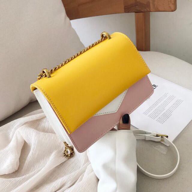 GI 10024 RISCE TAS SELEMPANG IMPORT WARNA WARNI WANITA CEWEK PEREMPUAN JAKARTA BATAM JT EL 102