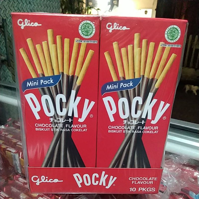 Pocky mini pack 22gr isi 10 pack