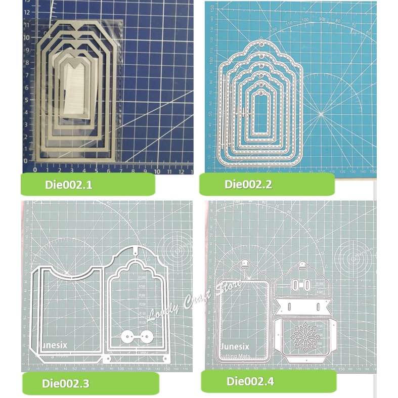 

gk LovelyCraft Metal cutting dies S02 set of tags, dies for cards, scrapbooking, Journaling, Bujo,