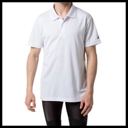 Vedora85Trends | Asics Golf Polo Shirt White Original - Baju Golf Pria Branded