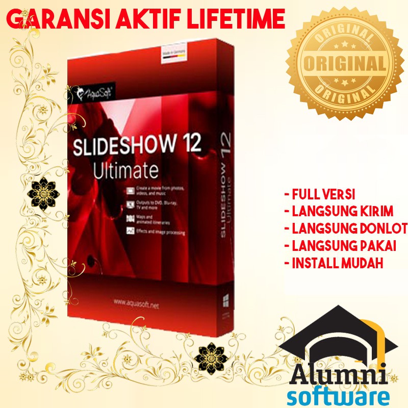 [FULL VERSION] AquaSoft SlideShow Ultimate 12 - GARANSI AKTIVASI