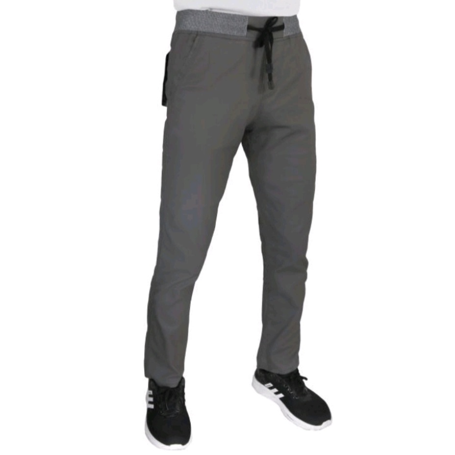 Celana Panjang Pria Kain Melar Pinggang Rip/ Karet CELANA CHINOS PREMIUM polos