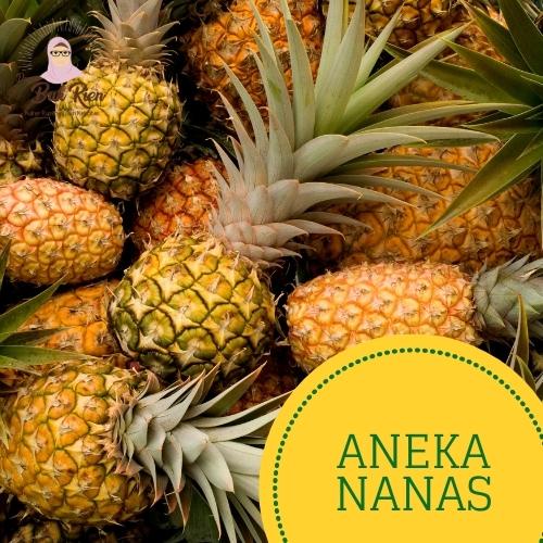 

[Bekasi] Buah Segar Nanas / Nanas Lokal Fresh / Nanas Honi Sunpride Medium Crown - 1 Kg