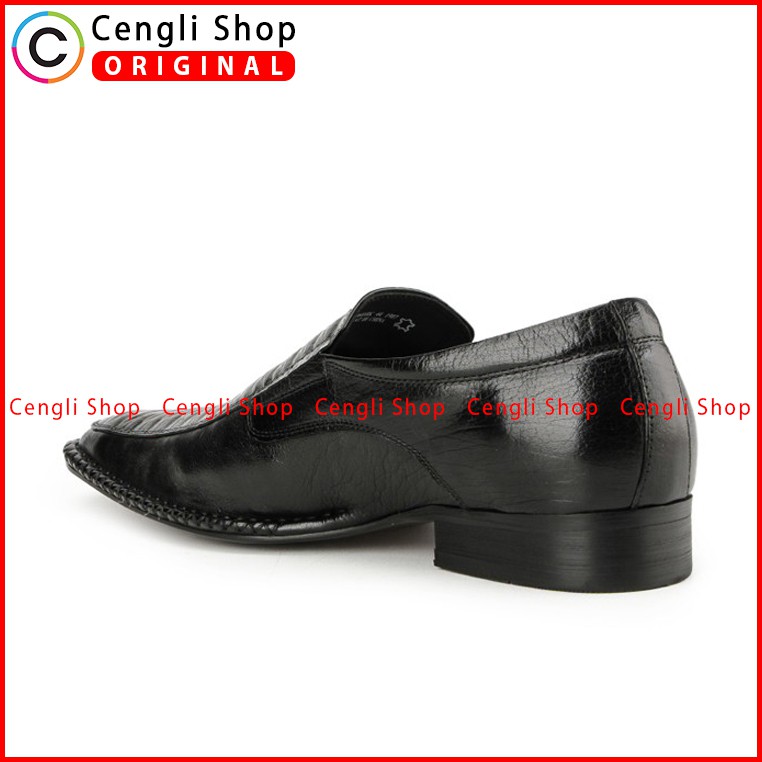 HM03 SEPATU HUSH PUPPIES PRIA KERJA KANTOR BRANDED ORIGINAL ASLI HITAM