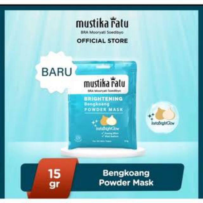 MUSTIKA RATU MASKER BENGKOANG 15 GRAM / MUSTIKA RATU POWDER MASK