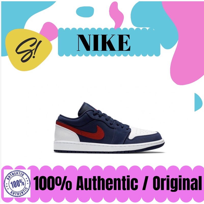 Nike Air Jordan 1 Low USA CZ8454-400 Nike Authentic