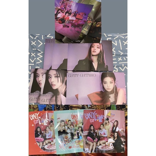 (UPDATED) POSTER CRAZY IN LOVE DAN GUESS WHO OFFICIAL ITZY