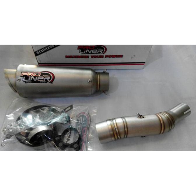 Knalpot Proliner Ninja 250 fi / Z250 Slip On