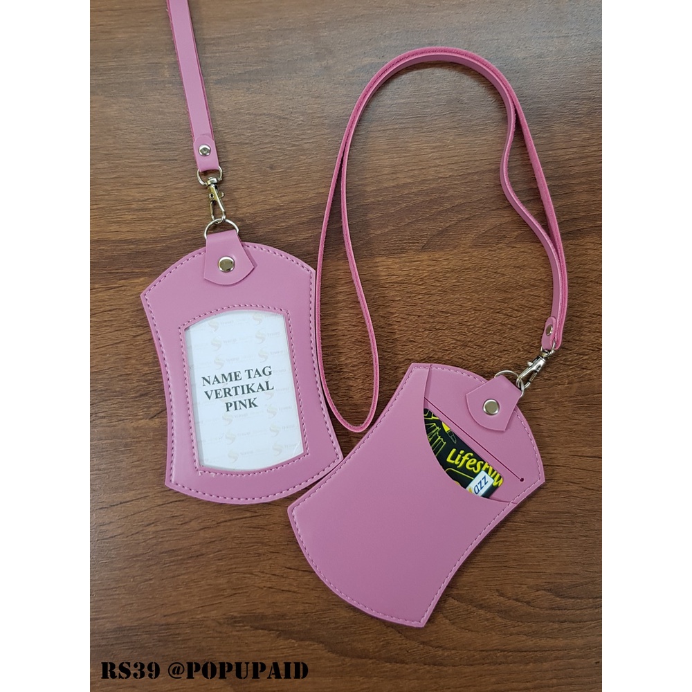 

NAME TAG KULIT / ID CARD HOLDER KULIT (RS39)