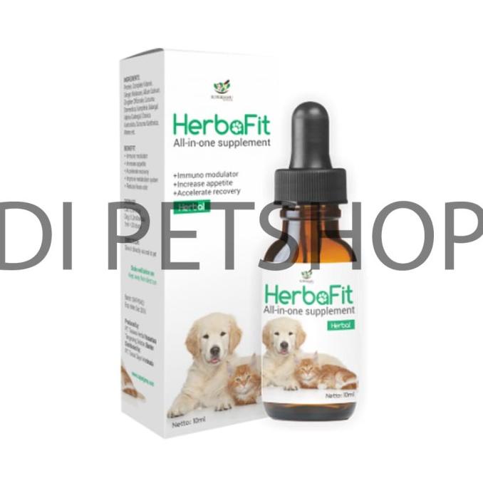"""] HerbaFit 10ml - Vitamin Kucing Anjing