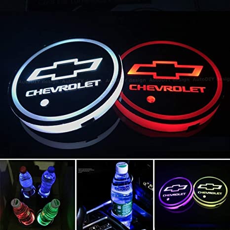 2 Pcs Cup Holder Mobil Dengan Lampu Led Untuk Chevrolet Spin Orlando Lova Zafira Trax Colorado Captiva