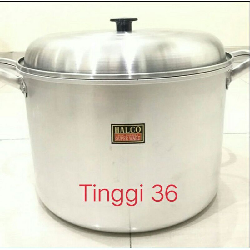 Panci TL 36 Cm Halco / Panci Tinggi 36 Cm Halco Aluminium