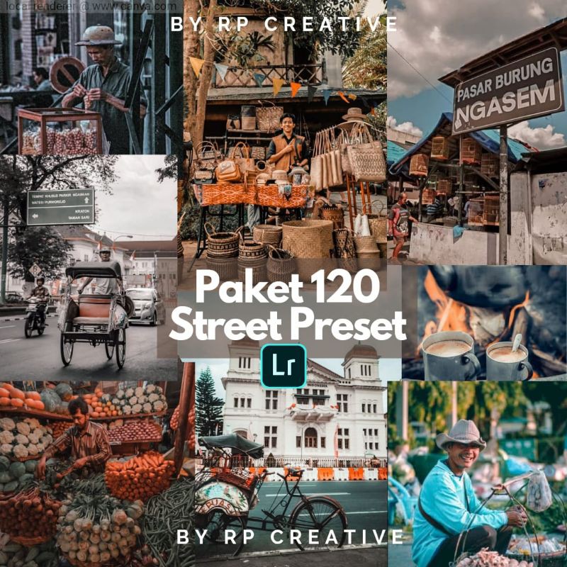 Paket Street 120 Preset Lightroom Untuk Android dan Ios