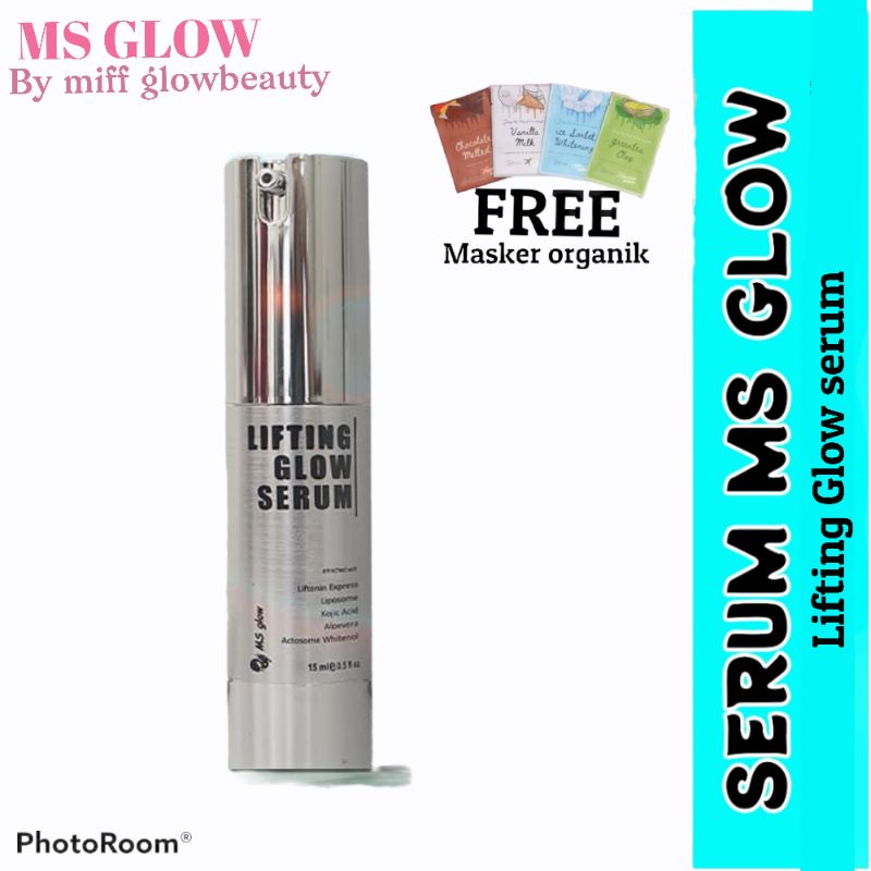 Serum ms glow, lifting glow serum, serum lifting msglow