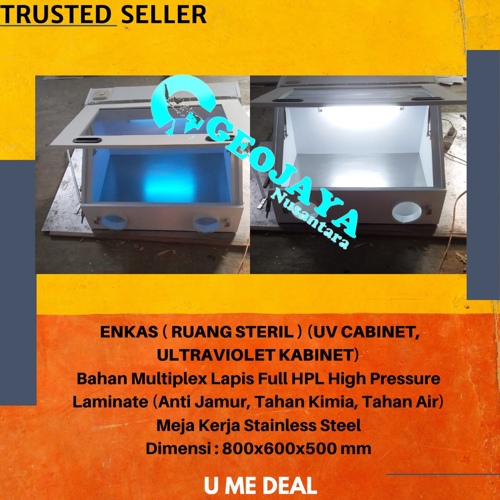 READY STOK ENKAS ( RUANG STERIL ) (UV CABINET, ULTRAVIOLET KABINET)