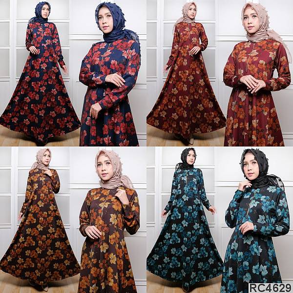 Grosir gamis calvin jeans 4629 busui