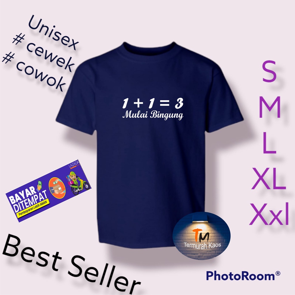 Cod Diskon Promo Gratis Ongkir Kaos 1+1=3 /Kaos Terlaris Kualitas Terjamin Kaos Pria Distro Hits 2022/Kaos Murah Kaos Cotton 30s Kaos katun/Pakaian Pria Kaos Pria Dan Pakaian Wanita Kaos Viral/Best Seller Pakaian Pria