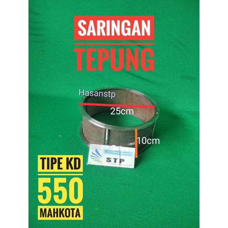 saringan tepung KD 550 mahkota