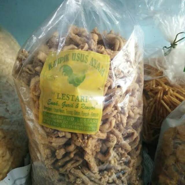 

Kripik usus ayam 1kg