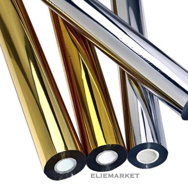 

KERTAS FOIL / HOT STAMPING FOIL / Hotprint / Poly Emboss Undangan EMAS Star Seller Termurah