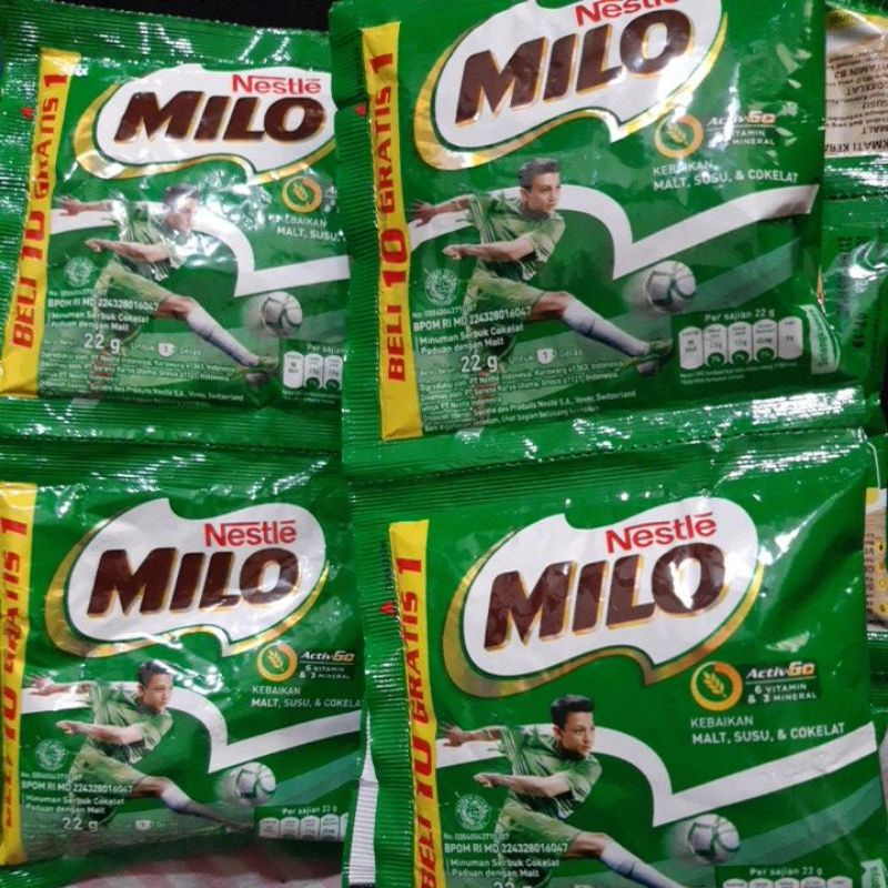 

MILO renceng isi 11 pcs