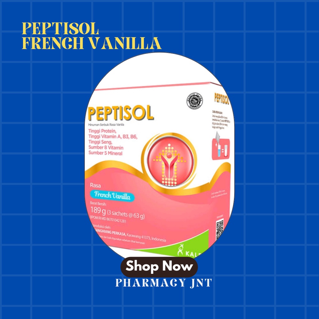 SUSU PEPTISOL 189GRAM / Susu tinggi protein / Pemulihan pasca operasi / Penambah berat janin / SUSU IBU HAMIL BOOSTER BERAT KANDUNGAN