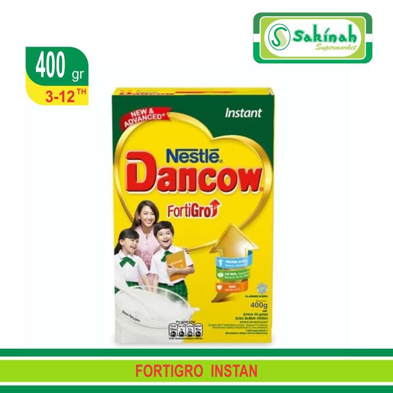 Dancow Fortigro Susu Bubuk Instan 400Gr