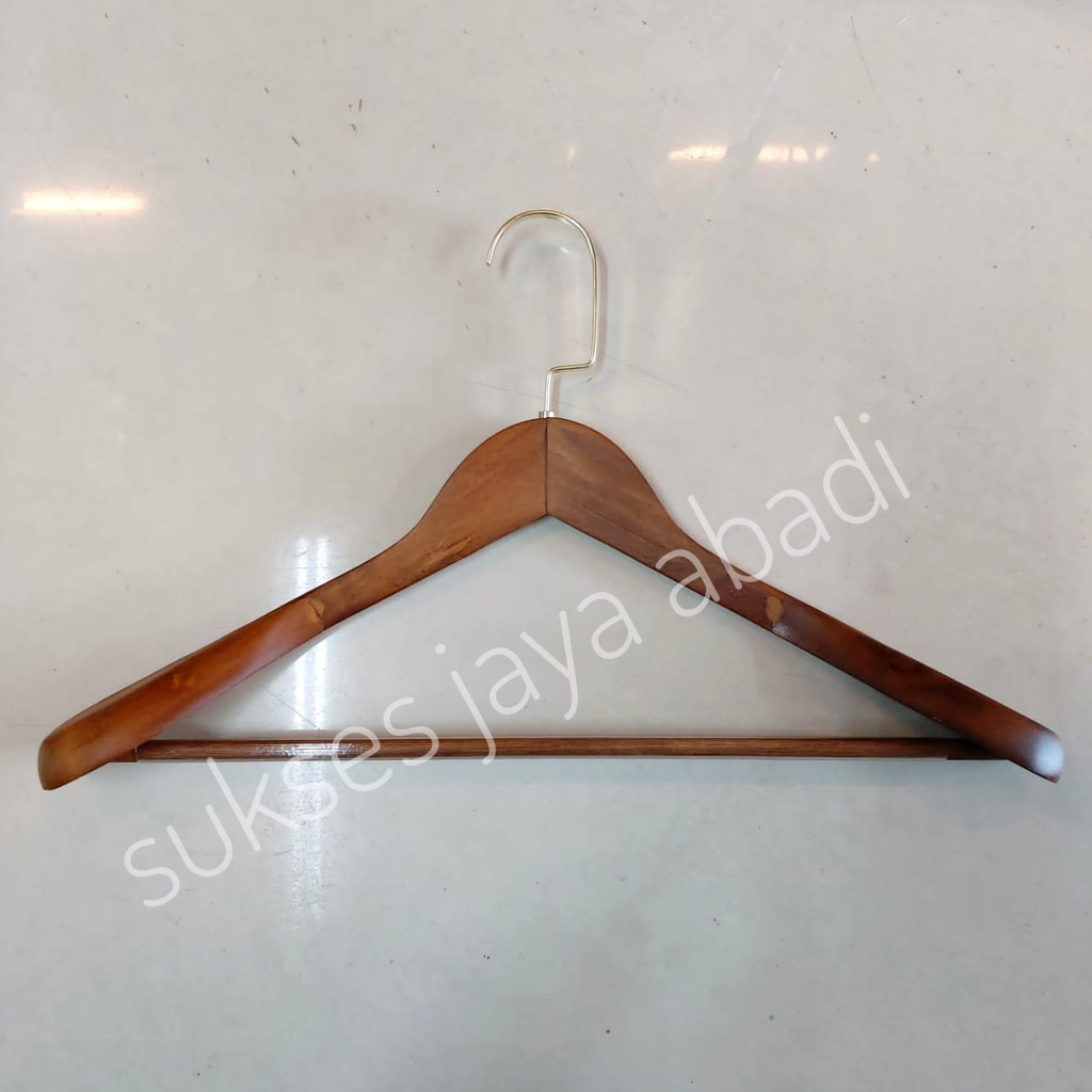 Hanger Kayu Import / Hanger Jas / Gantungan Jas