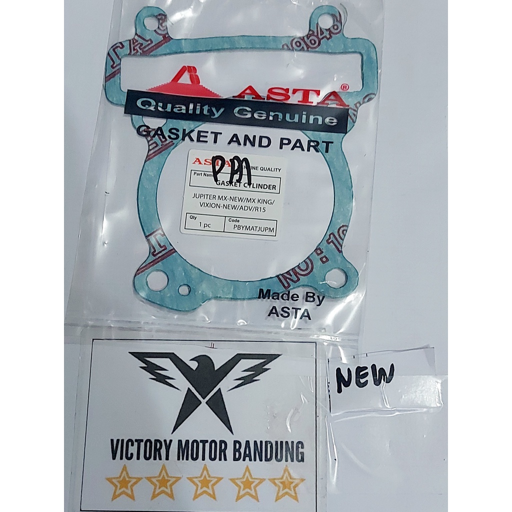 Original ASTA Paking Gasket Boring Seher Bawah Jupiter Mx - New Mx King Vixion - New R15 ASTA
