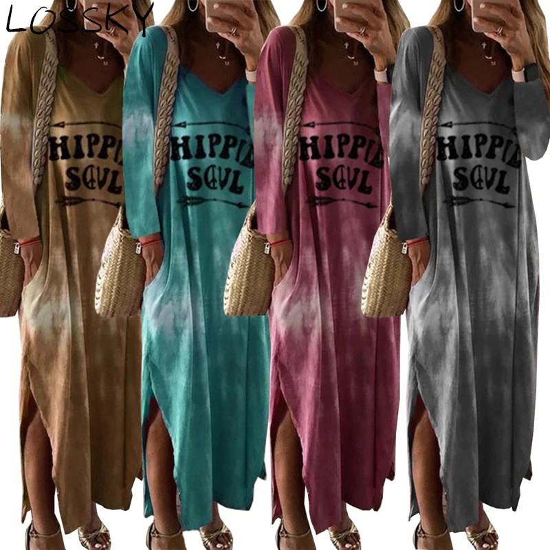 hippie soul maxi dress