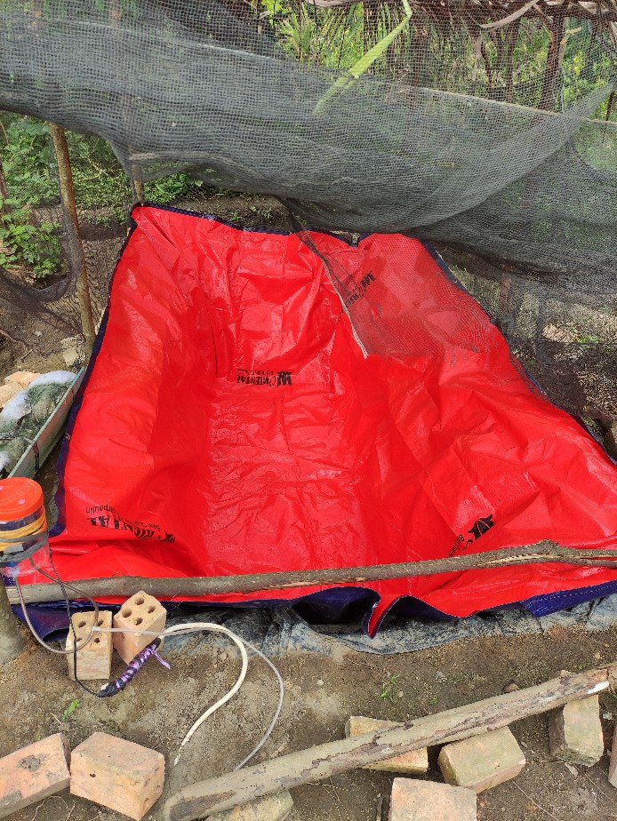 Terpal Kolam Kan 2x3x50  A12 Garansi Barang Datang Bocor Diganti/retur